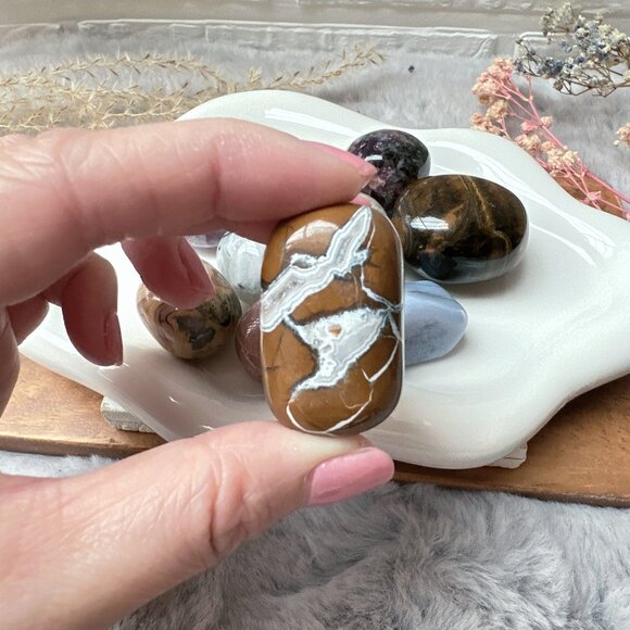 Set of 9 Crystal Tumbles - Picture 3 of 8